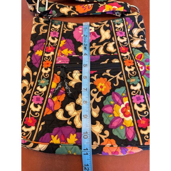 Vera Bradley Hipster Crossbody Bag Suzani Floral Retired 2011 EUC - Picture 3 of 7